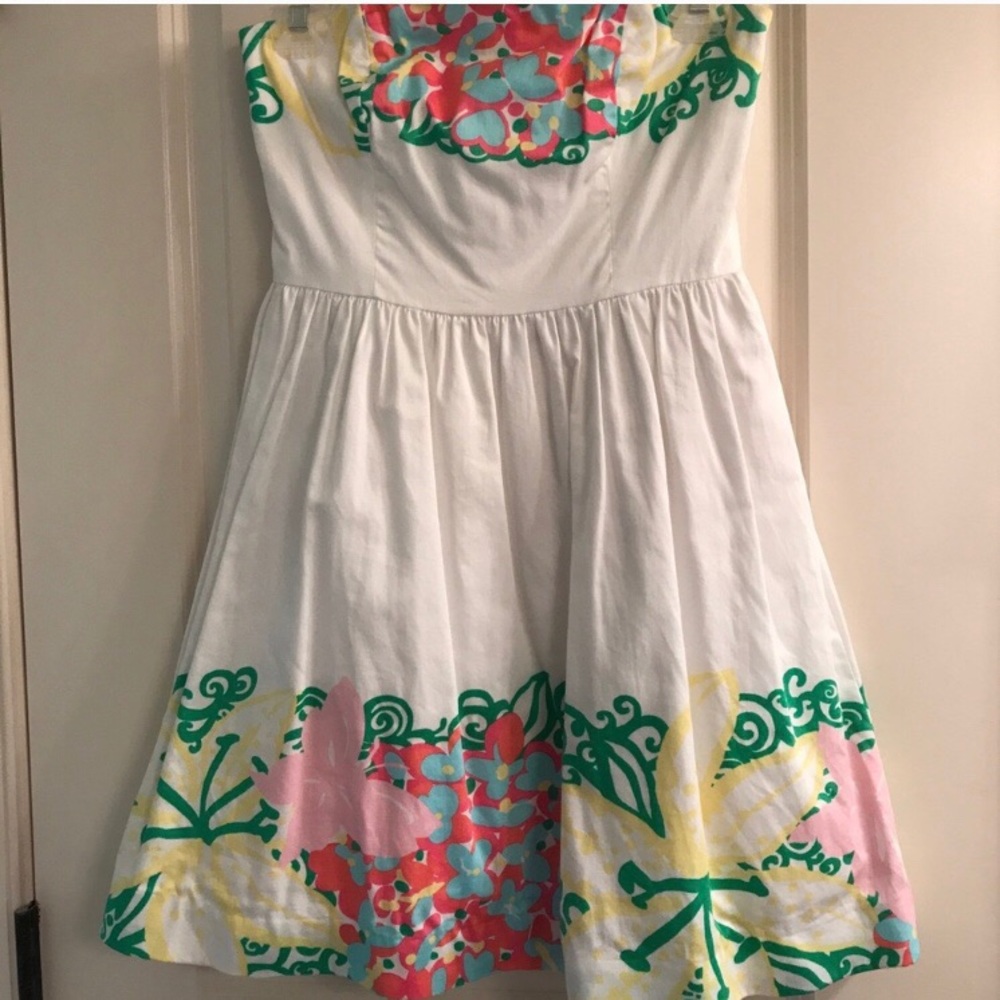 Lily Pulitzer strapless dress